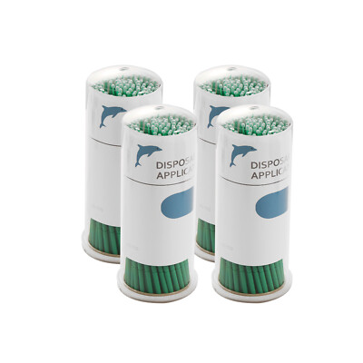 400/Box JMU Dental Micro Applicator Brush Microbrush Tips Regular/Fine/Ultrafine