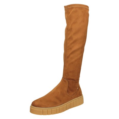 Ladies Rieker Knee High Platform Wedge Boots - W1080