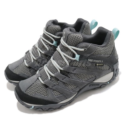 

Merrell Alverstone Mid GTX Gore-Tex Grey Women Outdoor Hiking Trail J034596, Серый, Alverstone Mid Gtx