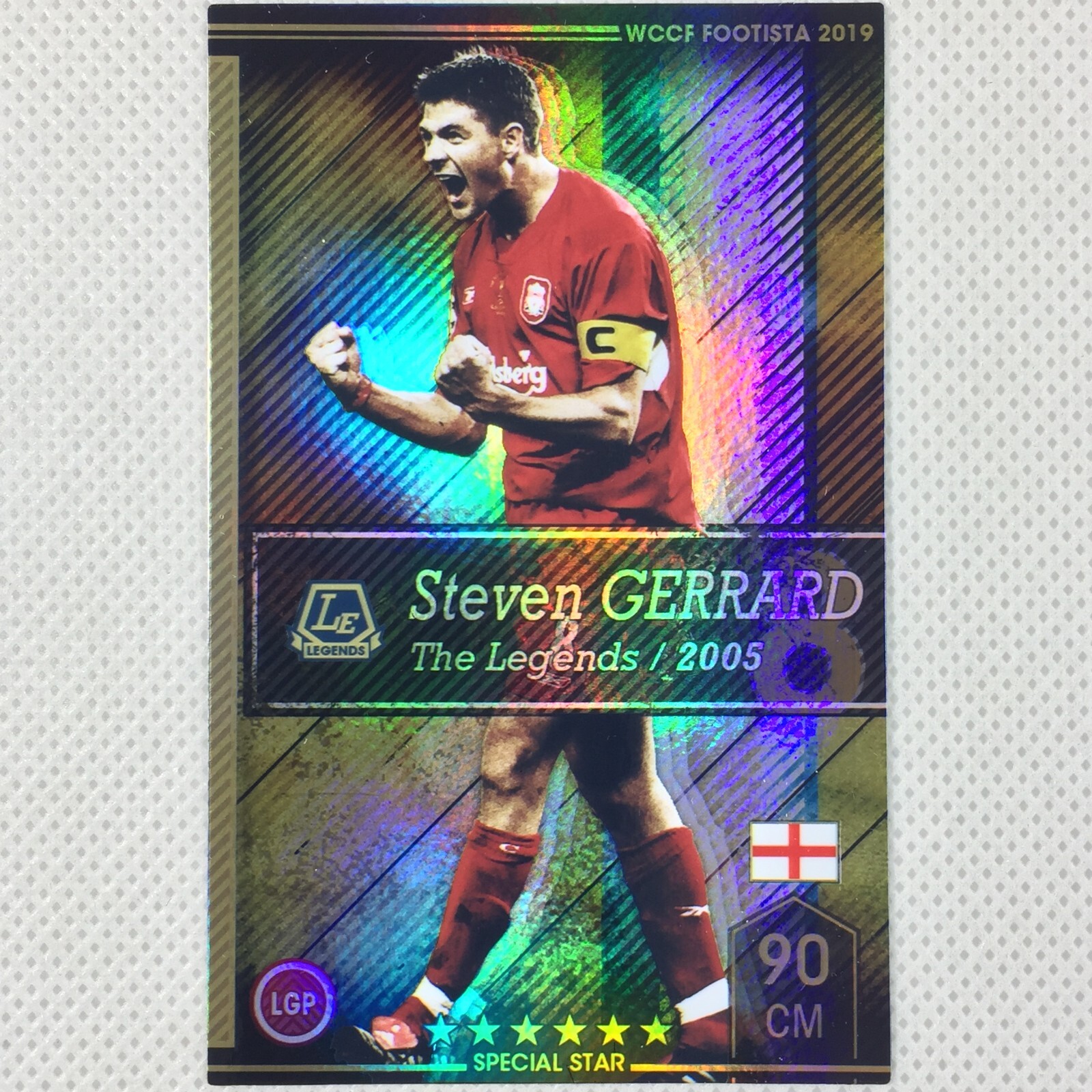 Panini WCCF FOOTISTA 2019 Steven Gerrard Liverpool F19-4 LE