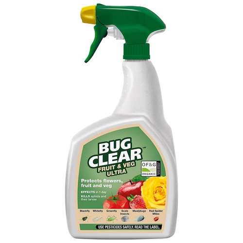 Bug Clear Fruit & Veg Pest Control Pesticide 800ml