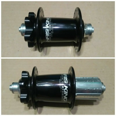 Shimano // SRAM Chris King R45 Black Rear 24 H with NEW 10-/>11 conversion kit