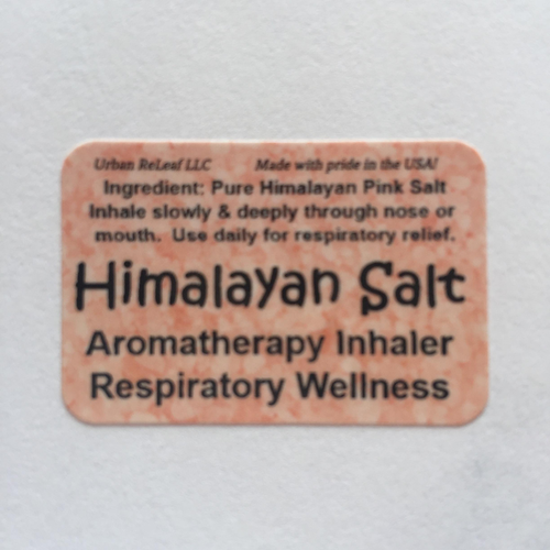 Two HIMALAYAN SALT Inhalers! SET OF 2 Respiratory Wellness. Sinus & Lung Relief.