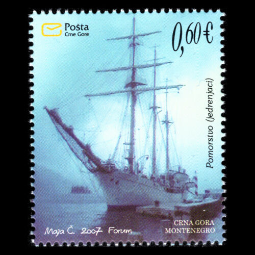 Montenegro 2007 - Sailing Ships - Sc 167 MNH