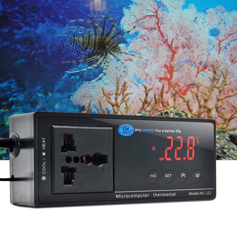 High Quality Digital Reptile Aquarium Thermostat heat mat temp control