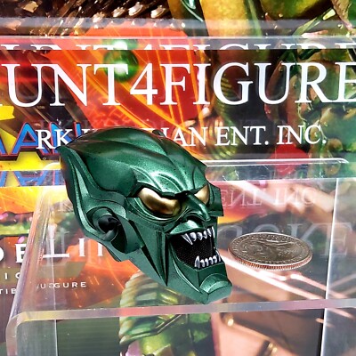 Hot Toys MMS631 Spider-Man NWH Green Goblin action Figure's Masked Head sculpt
