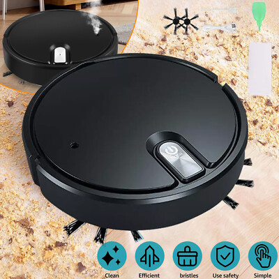 Smart Robot Vacuum Cleaner Automatic Floor Sweeper Floor Clean Rechargeable UK