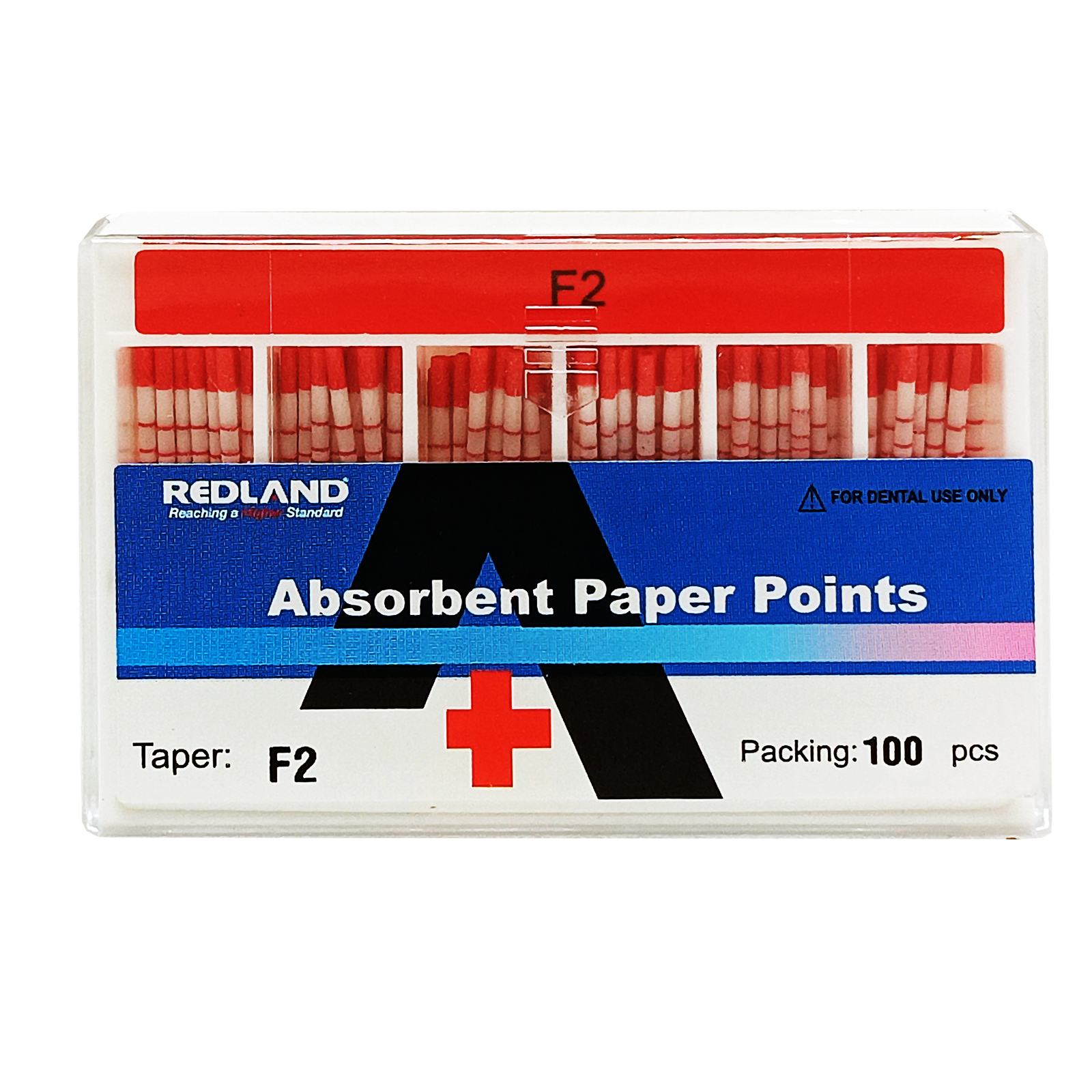 REDLAND Paper Points F1,F2,F3,F4,F5 100/Pk for Special TAPERED FILES( MM marked)