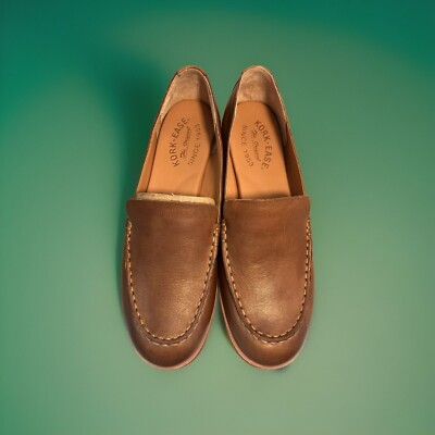 Kork Ease Meg Brown Leather Loafers/Women's Size 7/Slip-on/NEW