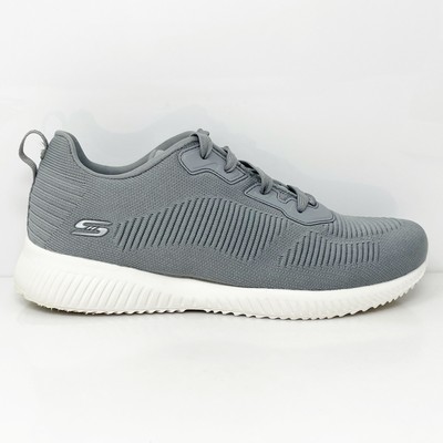 Skechers Womens Bobs Sport Squad 32504 Серые кроссовки Кроссовки Размер 9.5, Серый, Bobs Sport Squad Tough Talk