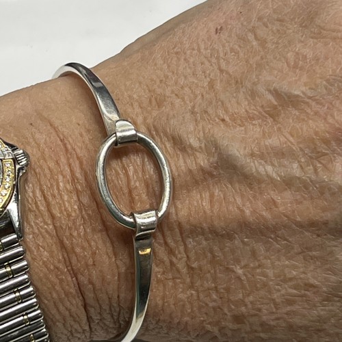 BLESS N°22 WATCH BANGLE SILVER Sterling Silver Circle Bangle Bracelet Mexico TC | eBay