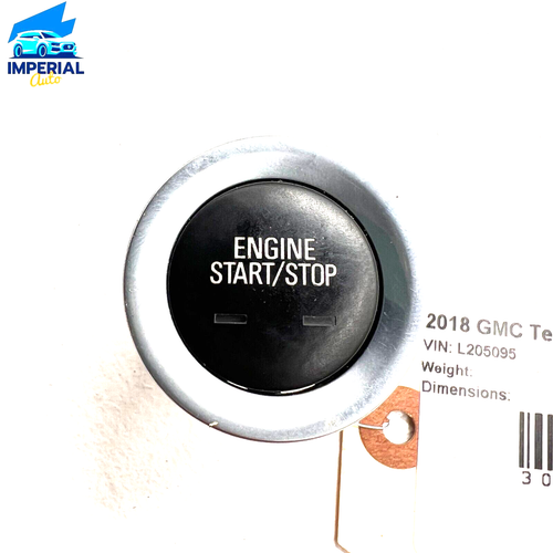 2018 - 2020 GMC Terrain Engine Ignition Start Stop Switch Button OEM