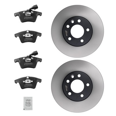 Disques de Frein et Plaquettes for VW Transporter Mk VI 2.0 TSI Châssis 2015+