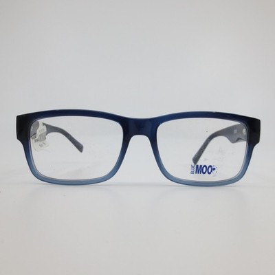 Blue Moon BM 4006 NV Eyeglasses Frames Navy Blue Gradient Rectangular 53-17-140