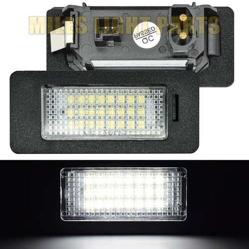 2x Error Free LED License Plate Light Bulb For BMW E39 E90 E92 E70 E61 E60 M5