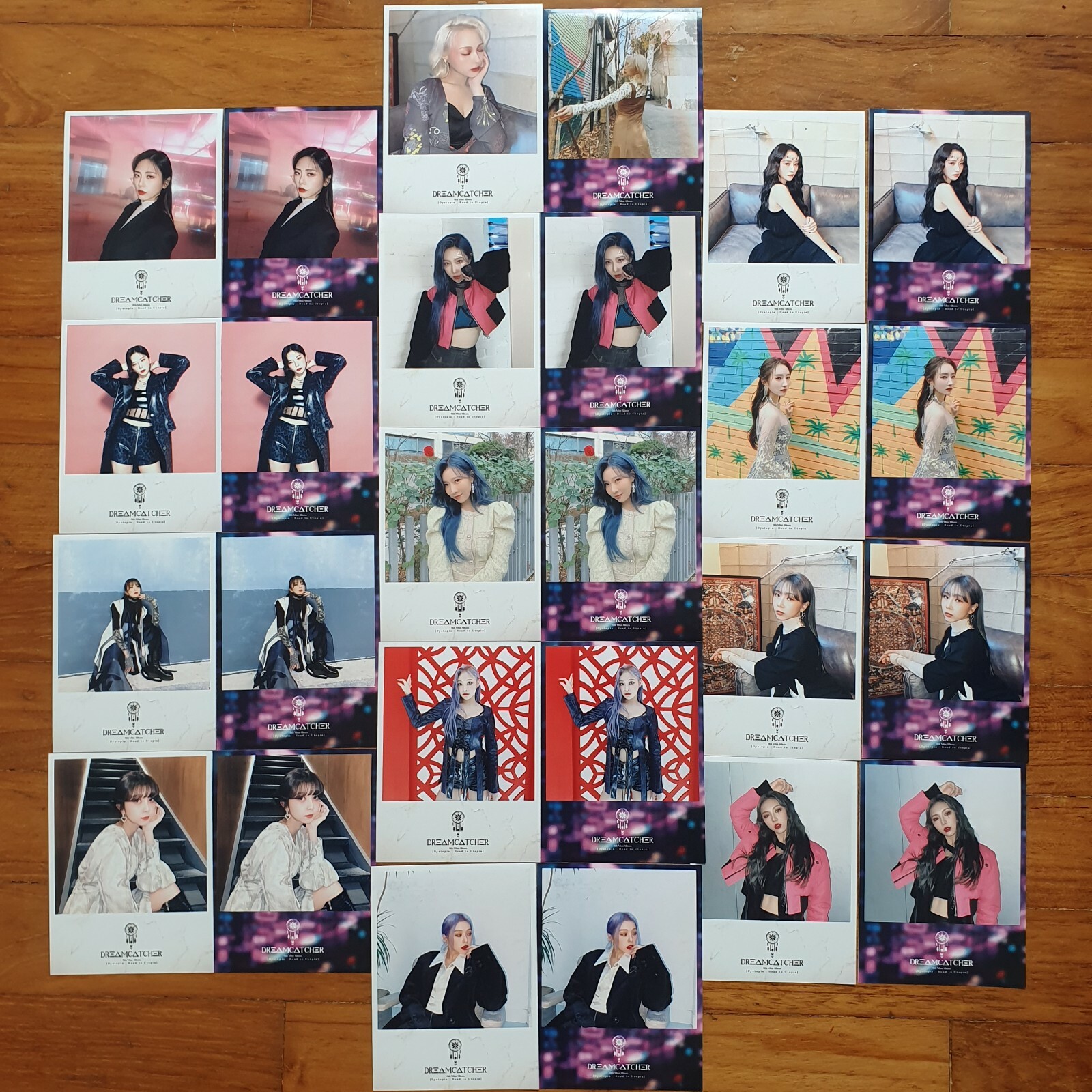 Dreamcatcher ユヒョン　トレカ　4枚セット　Dystopia Dreamcatcher ユヒョン トレカ 4枚セット Dystopia