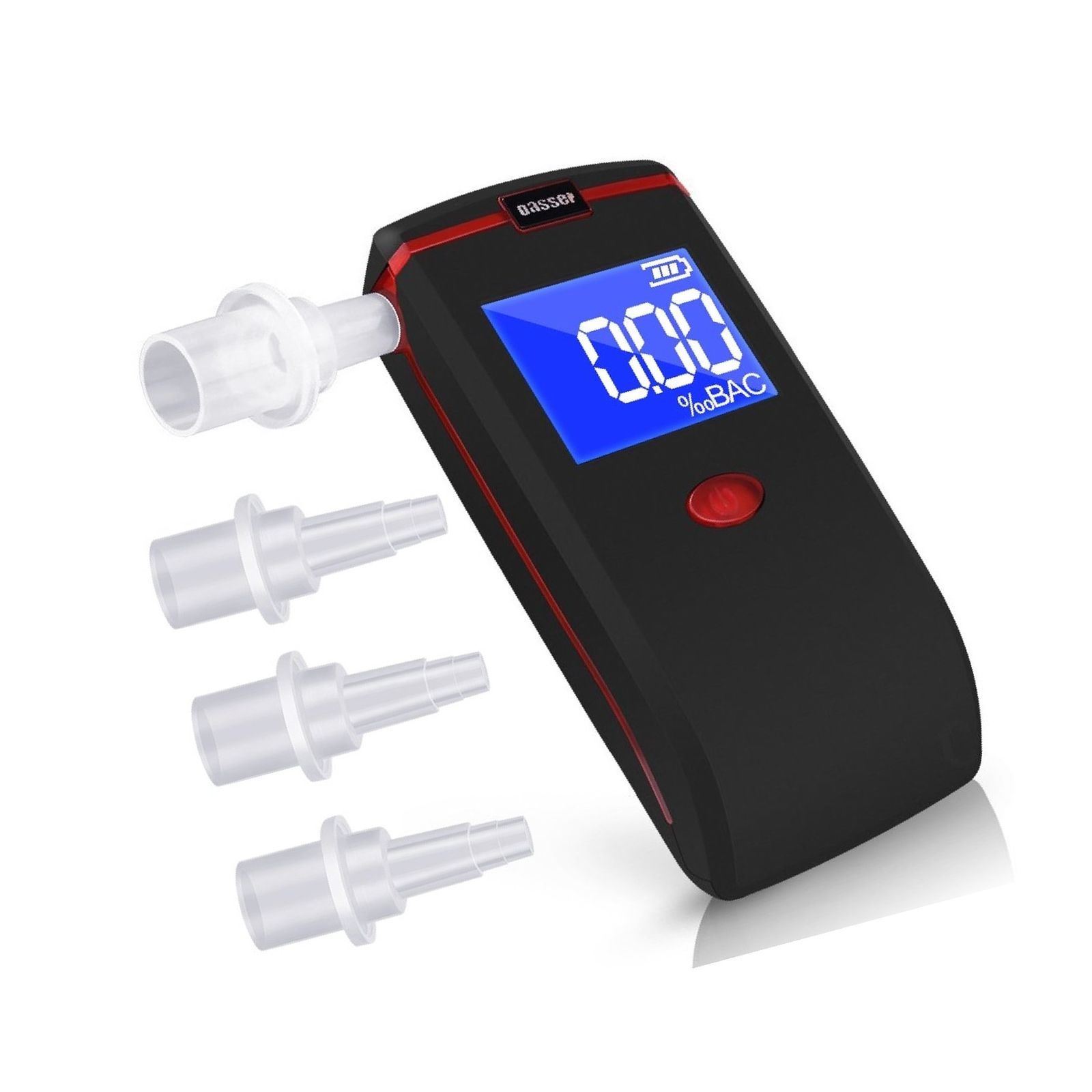 Oasser Breathalyzer Alcohol Tester Digital LCD Breath Tester Semi-Conductor S...