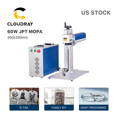 Cloudray MOPA 60W Fiber Laser Color Marking Machine DIY Engraving Clearance