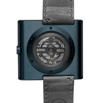 Pre-owned Xeric Soloscope Ii Automatic Blue Slate Limited Edition