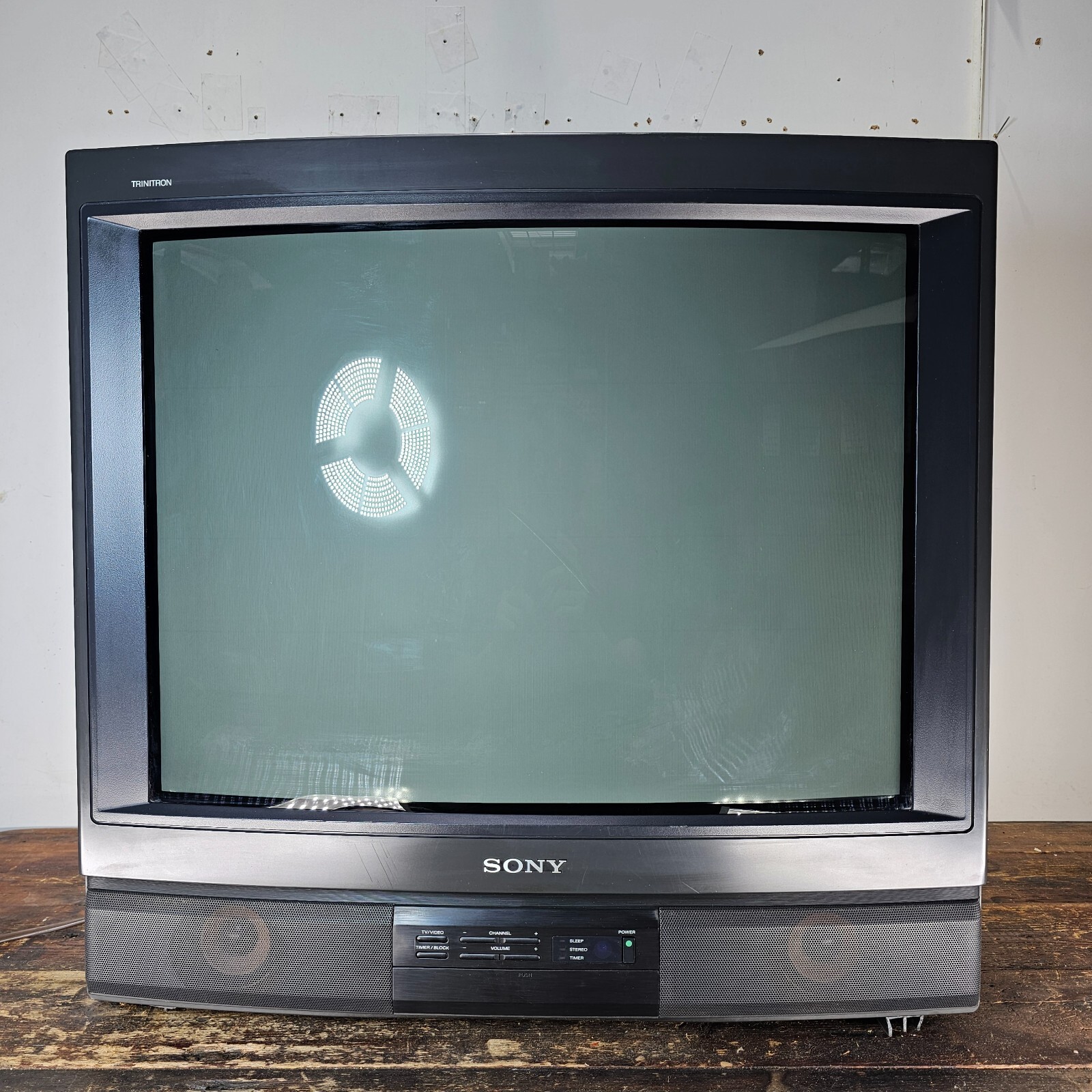 【動作確認済】希少品　SONY TRINITRON 1992年製 /テレビ 動作確認済】希少品 SONY TRINITRON 1992年製 /テレビ（sony