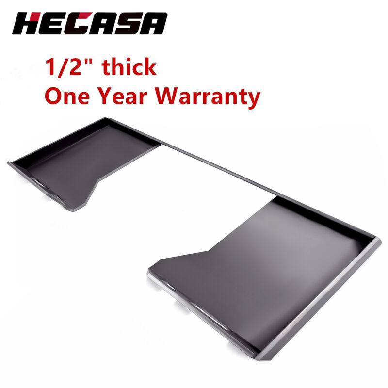 HECASA 1/2" HD Quick Tach Attachment Mount Plate Skid steer Adapter For Bobcat