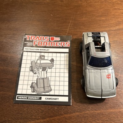 G1 Transformers Mail Away Omnibot Camshaft Instructions And Parts Autobot