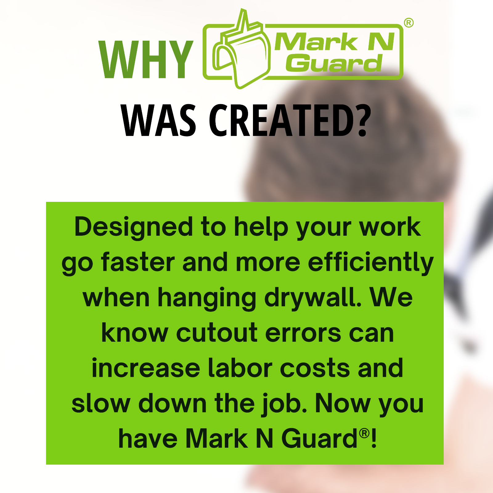 Buddy Tools Mark N Guard Drywall Outlet Marker Electrical Box Locating 5-PC NEW!