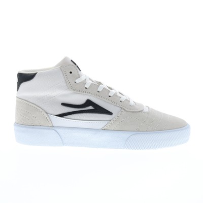 

Lakai Cambridge Mid MS4210260A00 Мужские белые кроссовки, вдохновленные скейтбордом, Белый, Lakai Cambridge Mid
