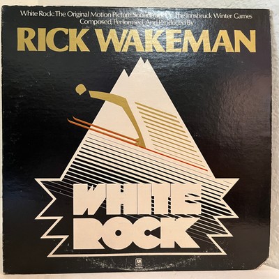 RICK WAKEMAN - White Rock (Innsbruck Olympics) - 12'' Vinyl Record LP - EX