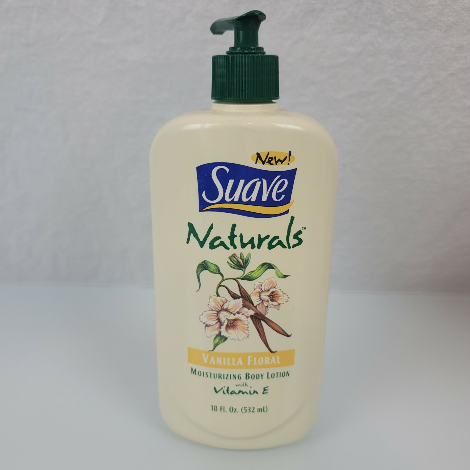Vintage Suave Naturals Vanilla Floral Moisturizing Lotion