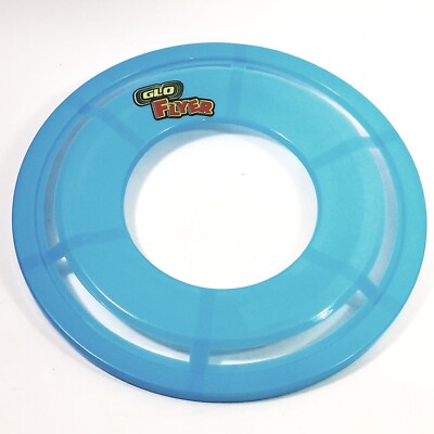 Go Flyer Lightweight Powder Blue Glow In The Dark Flying Disc