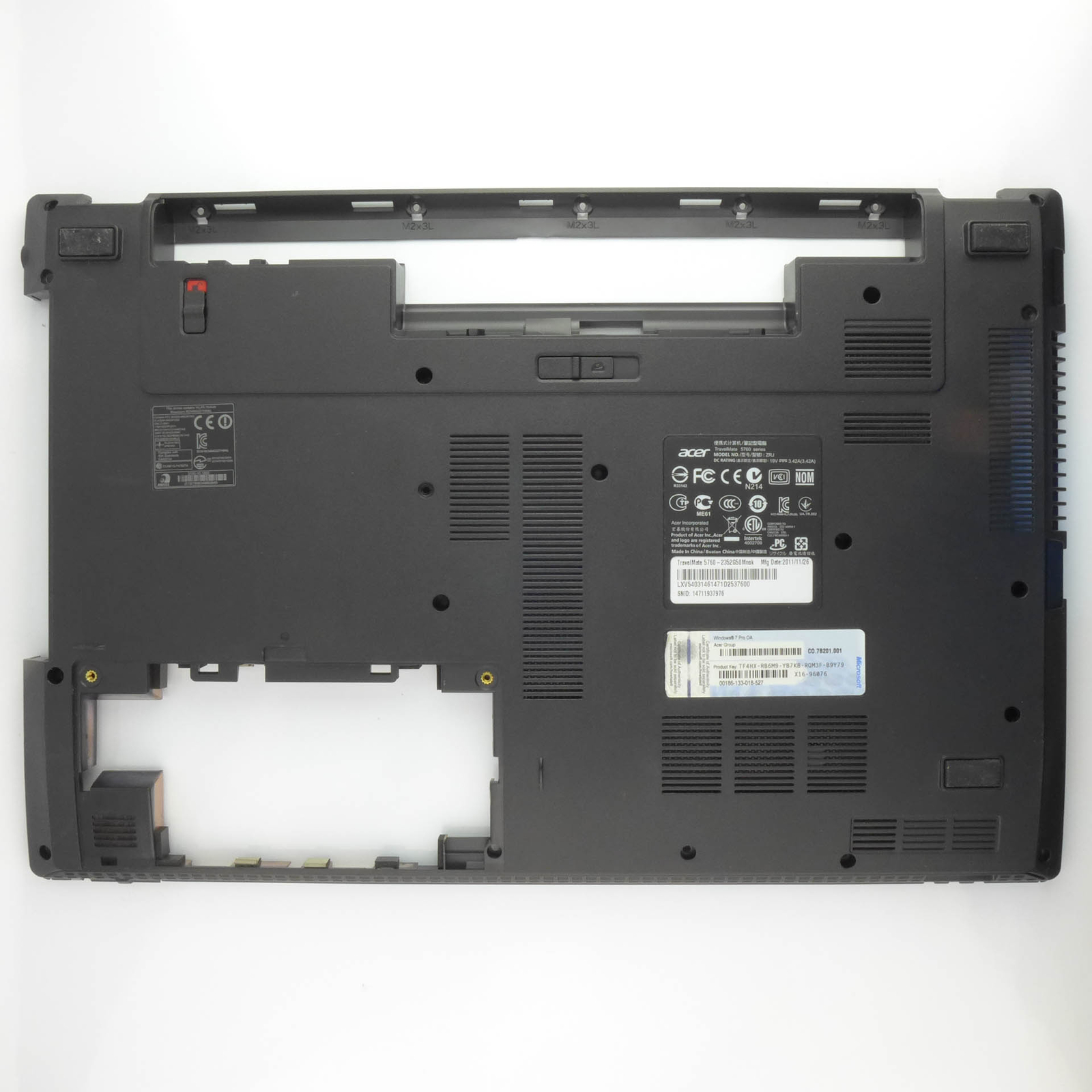 ORIGINAL Acer Travelmate 5760 Gehäuse unterschale  bottom case base ✅