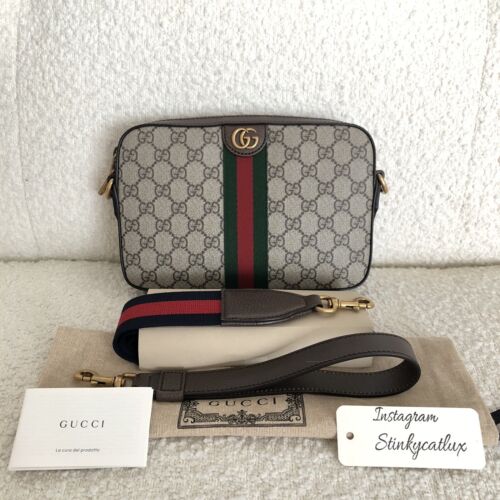 NEW GUCCI 699439 OPHIDIA GG SUPREME CANVAS WRISTLET NEW GUCCI 699439 OPHIDIA GG SUPREME CANVAS WRISTLET