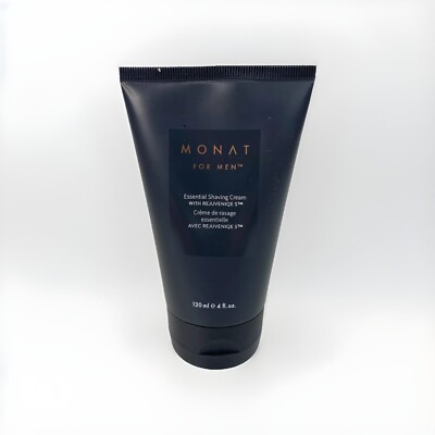 NEW Monat for Men Essential Shaving Cream With Rejuveniqe 4 fl. oz.