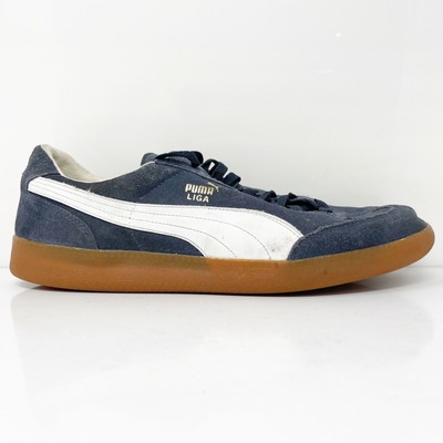 

Puma Mens Liga 341466 51 Синяя повседневная обувь Кроссовки Размер 12, Синий, Liga