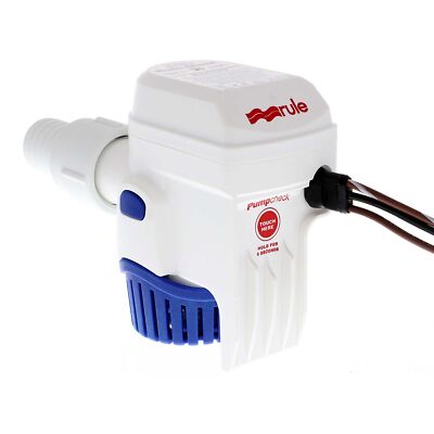 Rule RM1100B Rule-Mate Automatic Bilge Pump 1100 GPH 12 Volt