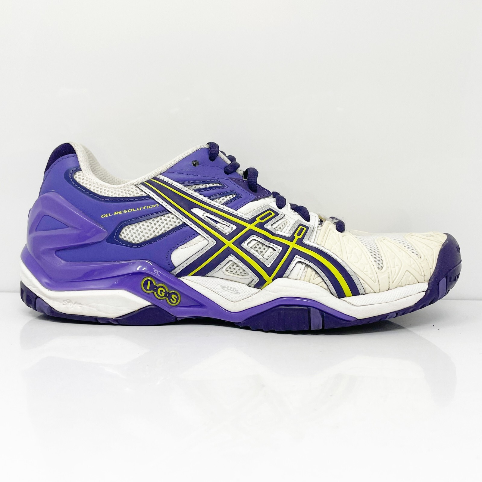 

Женские кроссовки Asics Gel Resolution 5 E350Y White кроссовки размер 7, Белый, Gel Resolution 5