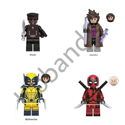 lego deadpool minifigure from set 6866 marvel super heroes rare 194840521208