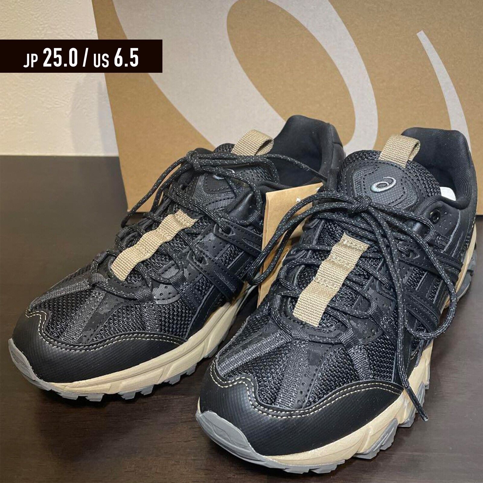 ASICS GEL-SONOMA 15-50 Black Pepper JP25.0 US6.5 1203A538 ASICS GEL-SONOMA 15-50 Black Pepper JP25.0 US6.5 1203A538