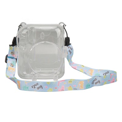 Instant Camera Case Kit Shoulder Strap Sticker Camera Case Durable Camera