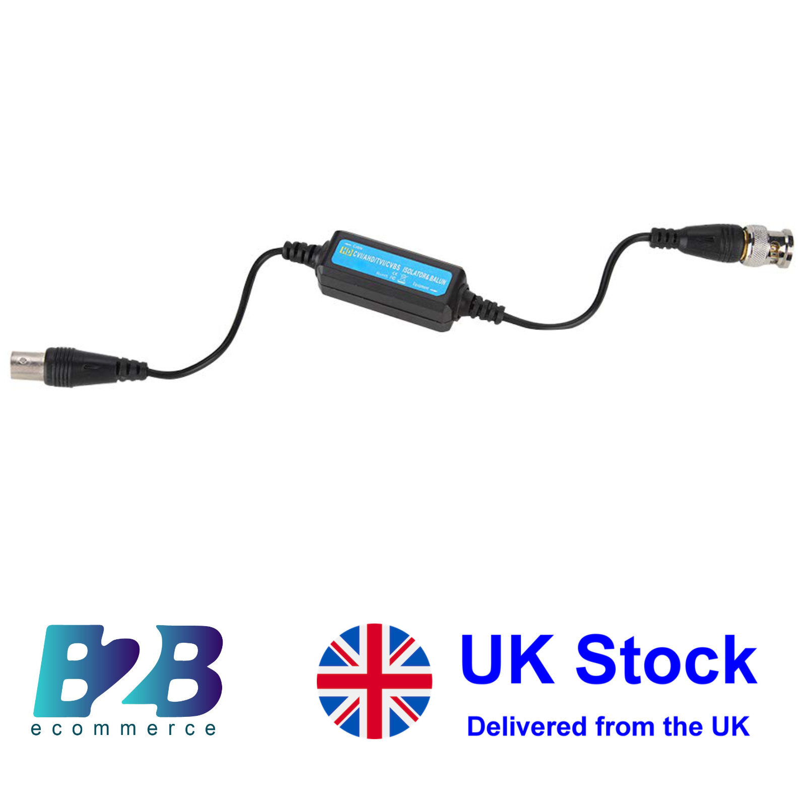 Ground Loop Isolator Plastic, HD-TVI/CVI/AHD/CVBS Ground Loop Isolator for CCTV - Picture 3 of 6