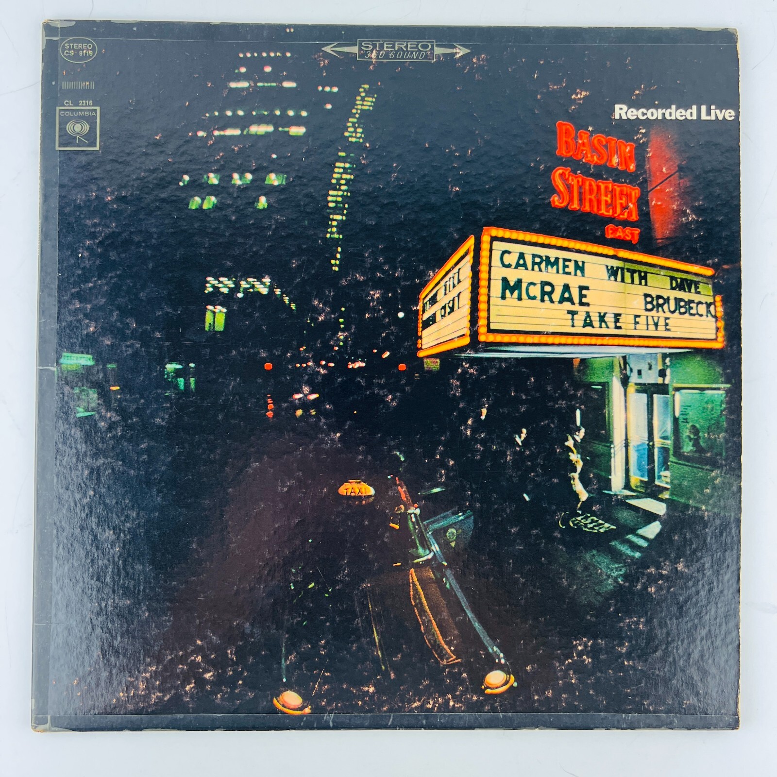 洋楽 Basin Stree Carmen McRae & Dave Brubeck Carmen McRae Dave Brubeck Take Five Recorded Live At Basin