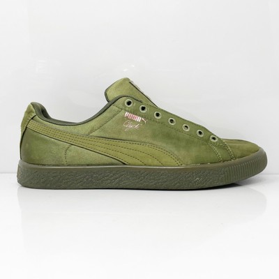 

Puma Girls Clyde 367469 03 Зеленая повседневная обувь Кроссовки Размер 7C, Зеленый, Clyde