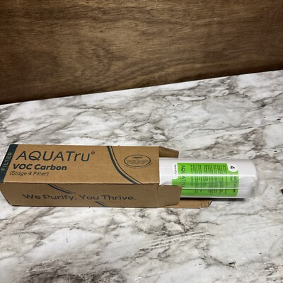 AquaTru VOC Carbon Stage 4 Water Filter Reverse Osmosis Part AT2003 
