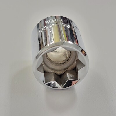 NEW STANLEY USA 8 Point - FOR 1/2'' SQUARE LAG BOLT HEAD Socket 3/8'' Drive 85-066
