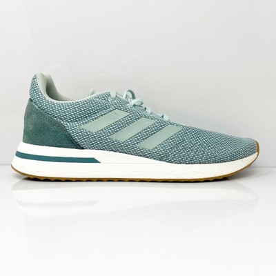 

Adidas Womens Run 70S B96561 Зеленая повседневная обувь Кроссовки Размер 8.5, Зеленый, Run 70S