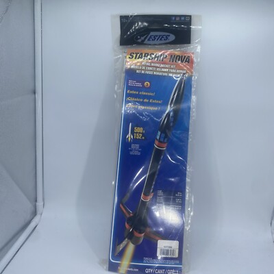 Rare Estes 7262 Flying Model Rocket Kit Starship Nova 2019