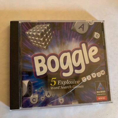 Boggle word game    Shelf197 VINTAGE PC GAME/SOFTWARE~