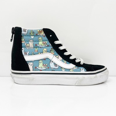 Vans Boys SK8 HI 507452 Черная повседневная обувь Кроссовки Размер 12,5