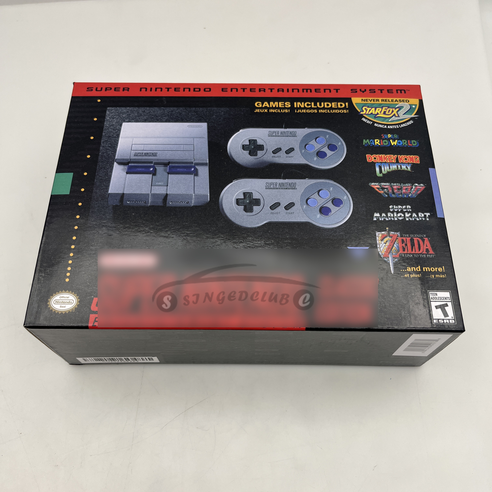 1 Set Super Nintendo Classic Mini Entertainment System SNES 
